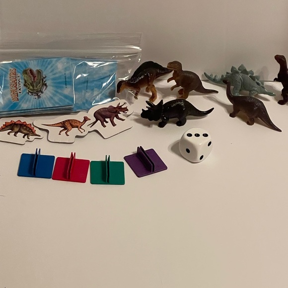 BRIARPATCH Dinosaurs Extinct?  Dinosaur Survival Board Game 2006 - Picture 7 of 9